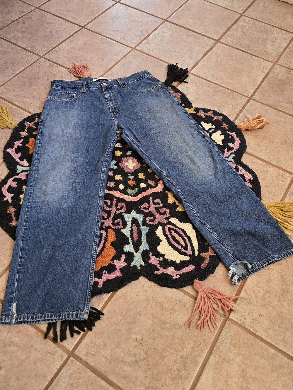 🔥🔥Y2K baggy Levi's 569 Loose Cotton Jeans Size 33/34W x 30L🔥🔥 #loose #Y2K